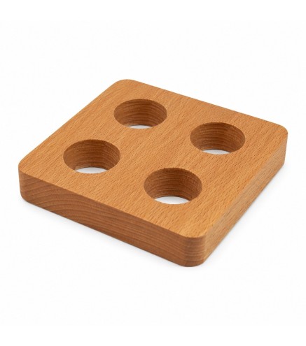 Beech Wood Egg Holder for 4 Eggs | Wooden World