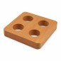 Beech Wood Egg Holder for 4 Eggs | Wooden World