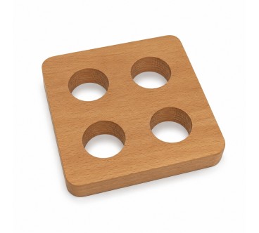 Beech Wood Egg Holder for 4 Eggs | Wooden World