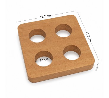 Beech Wood Egg Holder for 4 Eggs | Wooden World