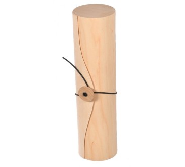 Wooden Wine Bottle Gift Box | Poplar Wood Tube