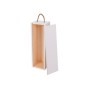 White Pine Wood Wine Bottle Gift Box with Sliding Lid and Rope Handle White Pine Wood Wine Bottle Gift Box with Sliding Lid and Rope Handle