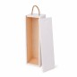 White Pine Wood Wine Bottle Gift Box with Sliding Lid and Rope Handle White Pine Wood Wine Bottle Gift Box with Sliding Lid and Rope Handle