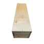 Wooden World Pine Wood Wine Bottle Gift Box Varnished Light Wooden Case Wooden World Pine Wood Wine Bottle Gift Box Varnished Light Wooden Case