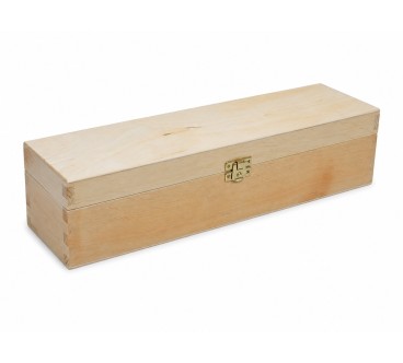 Pine Wood Wine Bottle Gift Box
