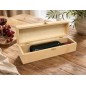 Wooden World Pine Wood Wine Bottle Gift Box Varnished Light Wooden Case Wooden World Pine Wood Wine Bottle Gift Box Varnished Light Wooden Case