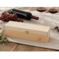 Wooden World Pine Wood Wine Bottle Gift Box Varnished Light Wooden Case Wooden World Pine Wood Wine Bottle Gift Box Varnished Light Wooden Case
