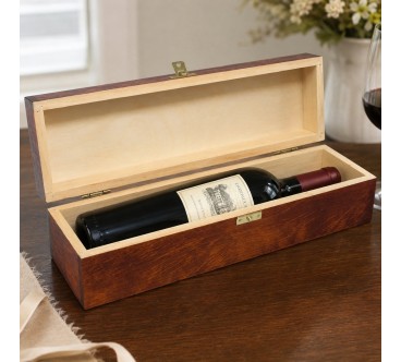 Wooden Wine Gift Box Pine Wood Case
