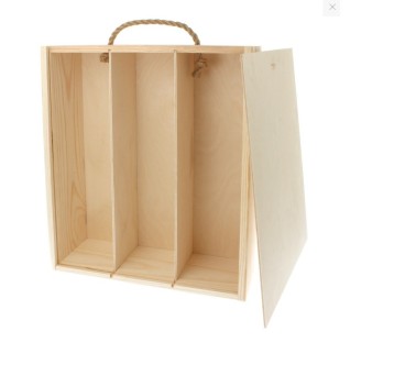 Triple Pine Wine Gift Box 36 cm