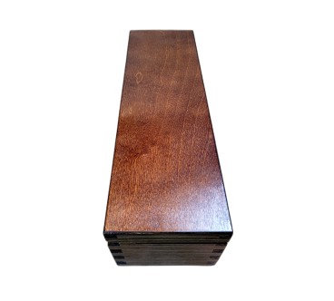 Pine Wood Wine Bottle Gift Box