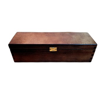 Pine Wood Wine Bottle Gift Box