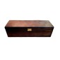 Wooden World Pine Wood Wine Bottle Gift Box Dark Brown Varnished Storage Case with Metal Clasp Wooden World Pine Wood Wine Bottle Gift Box Dark Brown Varnished Storage Case with Metal Clasp