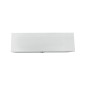White Wooden Wine Bottle Gift Box Pine Storage Case with Metal Clip