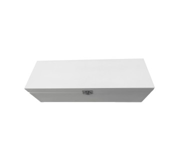 White Wooden Wine Bottle Gift Box