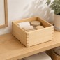 Wooden World Pine Wood Storage Box Unpainted Keepsake Craft Box 20cm Wooden World Pine Wood Storage Box Unpainted Keepsake Craft Box 20cm