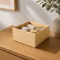 Wooden World Pine Wood Storage Box Unpainted Keepsake Craft Box 20cm Wooden World Pine Wood Storage Box Unpainted Keepsake Craft Box 20cm