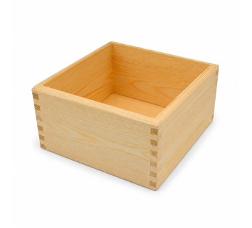 Wooden World Pine Wood Storage Box Unpainted Keepsake Craft Box 20cm