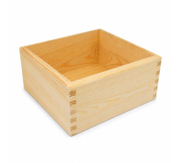 Pine Wood Storage Box Unpainted Craft Keepsake Box