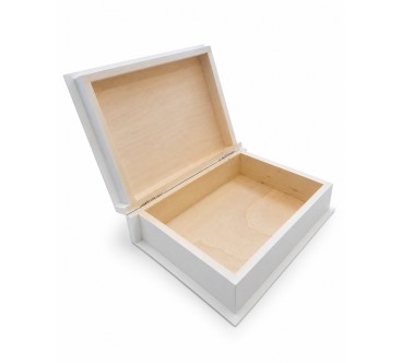 White Pine Wooden Book Box Bible Gift Case