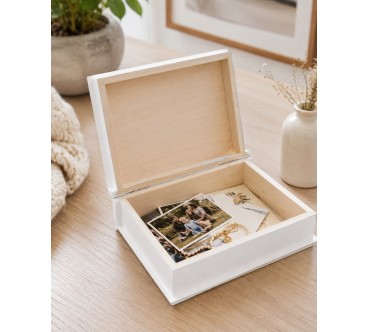 White Pine Wooden Book Box Bible Gift Case