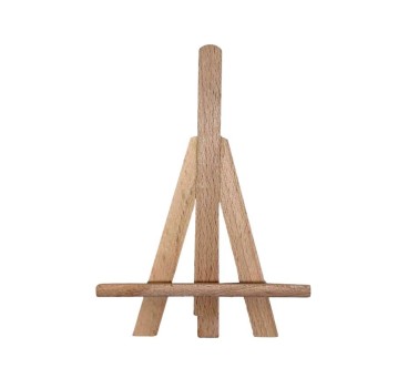 Wooden World Small Wooden Easel 15 cm with Support