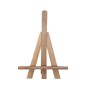 Small Wooden Easel 15 cm with Front Support – Mini Display Stand for Photos, Cards and Decorations