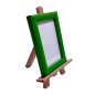 Small Wooden Easel 15 cm with Front Support – Mini Display Stand for Photos, Cards and Decorations
