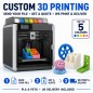 Custom 3D Printing Service from Your Own File