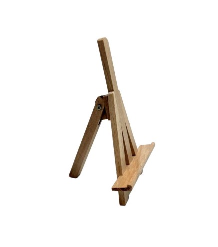 Wooden World Small Wooden Easel 15 cm with Support