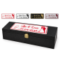 Personalised Wedding Wine Box with 3D Plaque | Wooden World