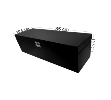 Personalised Wedding Wine Box with 3D Plaque | Wooden World