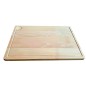 Wooden World - Large Beech Wood Chopping Board with Juice Groove 45 x 30 cm