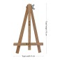 Wooden Easel 25 cm – Compact Display Stand for Photos, Cards, Menus and Decorations