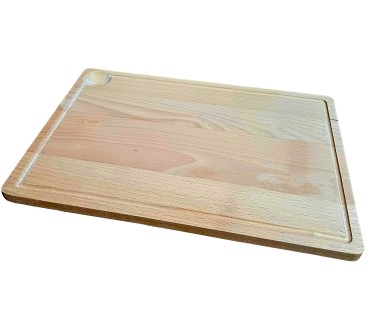 Large Beech Wood Chopping Board 45 x 30 cm | Wooden World