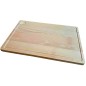 Wooden World - Large Beech Wood Chopping Board with Juice Groove 45 x 30 cm