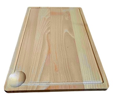Large Beech Wood Chopping Board 45 x 30 cm | Wooden World