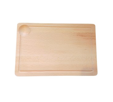 Beech Chopping Board with Juice Groove | Wooden World