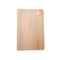 Wooden World - Small Oiled Beech Wood Chopping Board with Juice Groove 32 x 21 cm