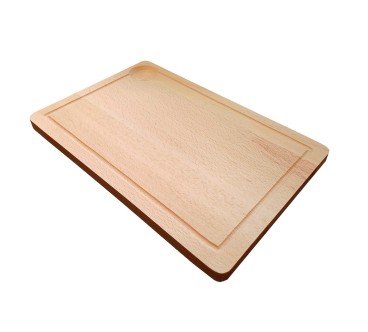 Beech Chopping Board with Juice Groove | Wooden World