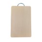 Wooden World - Beech Wood Chopping Board with Metal Handle 30 x 18 cm