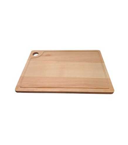 Large Oiled Beech Chopping Board 45 x 30 cm | Wooden World