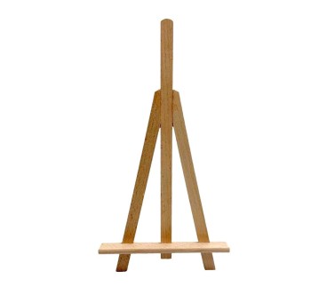 Wooden World Wooden Easel 25.5 cm with Support