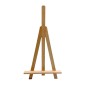 Wooden Easel 25.5 cm with Support Ledge – Compact Display Stand for Photos, Cards and Decorations