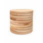 10 Unfinished Beech Round Boards 25 cm | Wooden World
