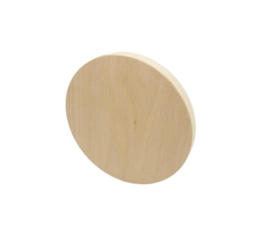 Set of 10 Round Beech Wood Boards 15 cm | Wooden World