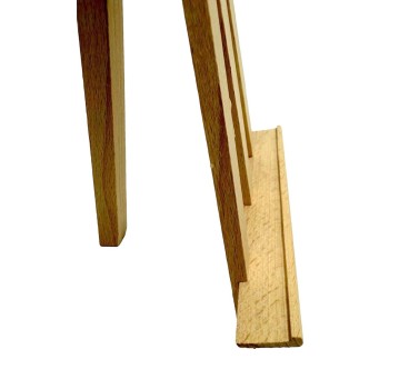 Wooden World Wooden Easel 25.5 cm with Support