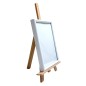 Wooden Easel 25.5 cm with Support Ledge – Compact Display Stand for Photos, Cards and Decorations