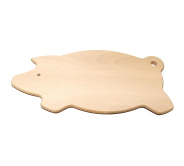 Small Pig-Shaped Beech Chopping Board | Wooden World
