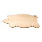 Wooden World Small Pig-Shaped Beech Chopping Board with Tail Hole 29 x 15 cm – Raw Wooden Cutting & Serving Board Wooden World Small Pig-Shaped Beech Chopping Board with Tail Hole 29 x 15 cm – Raw Wooden Cutting & Serving Board
