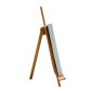 Wooden Easel 25.5 cm with Support Ledge – Compact Display Stand for Photos, Cards and Decorations